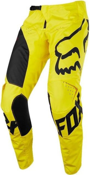 Pantaloni Enduro Copii 180 Mastar Galben/Negru