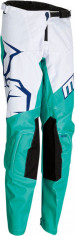 Pantaloni Enduro Copii Qualifier Mint/Alb/Bleumarin