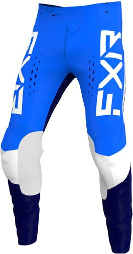 Pantaloni Enduro Copii Clutch Pro Cobalt Blue/White/Navy