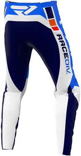 Pantaloni Enduro Copii Clutch Pro Cobalt Blue/White/Navy