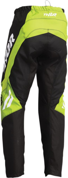 Pantaloni Enduro Copii Sector Chev Black/Green
