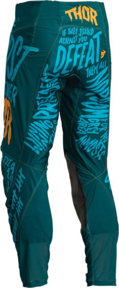Pantaloni Enduro Copii Pulse Counting Sheep Teal/Tangerine