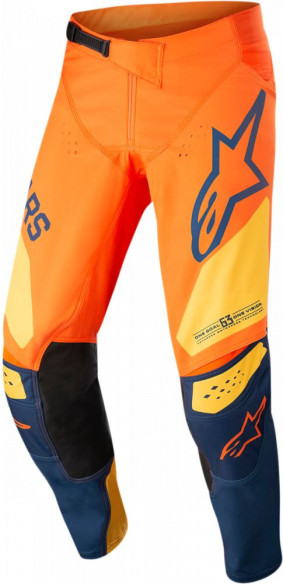 Pantaloni Enduro Copii Racer Factory Or/Bl/Y