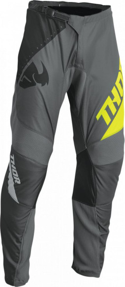 Pantaloni Moto Enduro Copii Sector Edge Gray/Acid 23