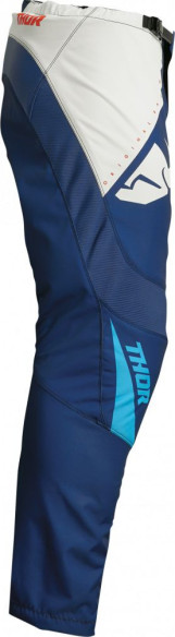 Pantaloni Moto Enduro Copii Sector Edge Navy/Orange 23