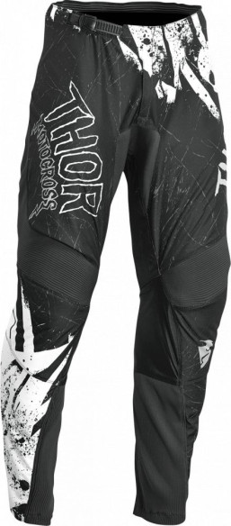 Pantaloni Moto Enduro Copii Sector Gnar Black/White 23