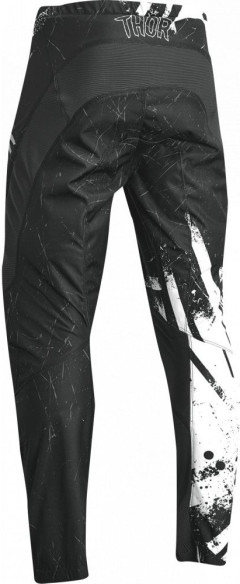 Pantaloni Moto Enduro Copii Sector Gnar Black/White 23