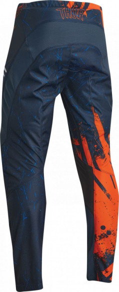 Pantaloni Moto Enduro Copii Sector Gnar Midnight/Orange 23