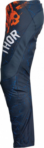 Pantaloni Moto Enduro Copii Sector Gnar Midnight/Orange 23