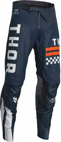 Pantaloni Moto Enduro Copii Pulse Combat Midnight/White 23