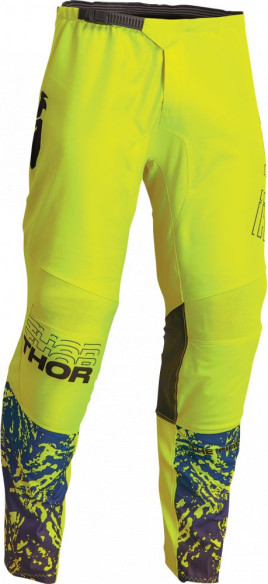 Pantaloni Moto Enduro Copii Atlas Acid/Blue 23