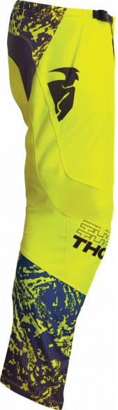 Pantaloni Moto Enduro Copii Atlas Acid/Blue 23