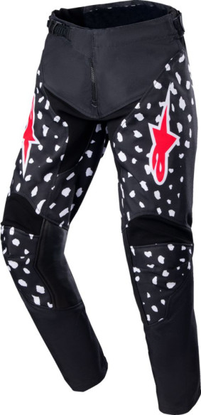 Pantaloni Enduro Copii Rac-Nort Black/Red
