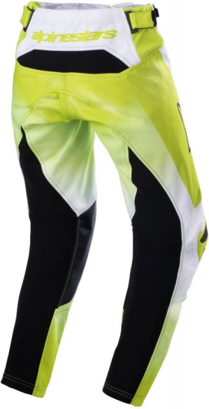 Pantaloni Enduro Copii Rac-Push Yellow/White
