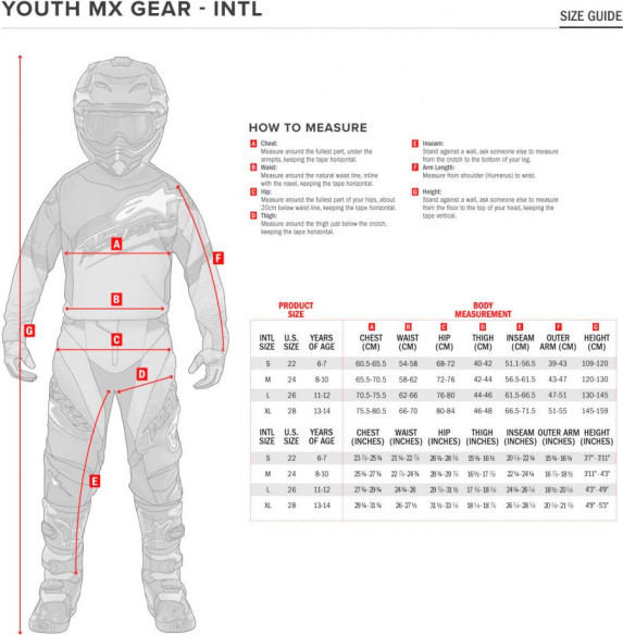 Pantaloni Enduro Copii Rac-Semi Multi