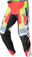 Pantaloni Enduro Fluid Agent Red/Yellow Fluo