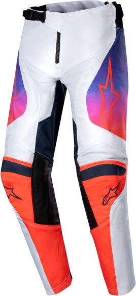Pantaloni Moto Enduro/MX Copii Racer Hoen Gray/Orange/Black 24