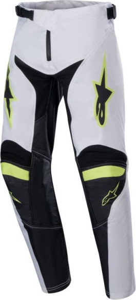 Pantaloni Moto Enduro/MX Copii Racer Lucent White/Red/Yellow 24