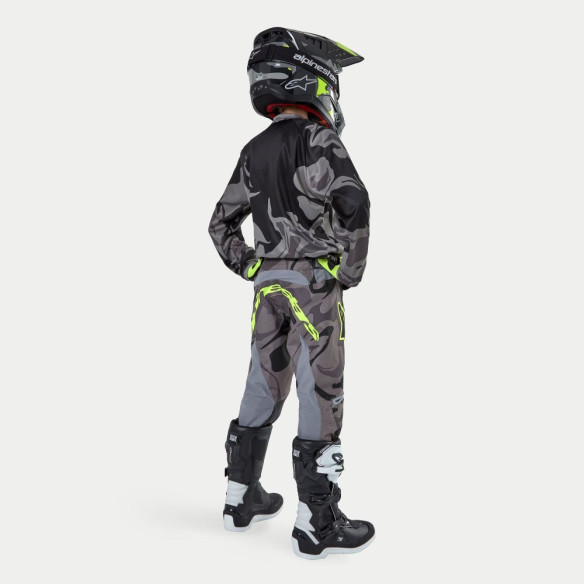 Pantaloni Moto Enduro/MX Copii Racer Tactical Cast Gray Camo Magnet 24