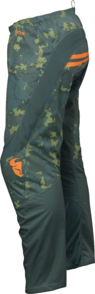Pantaloni Moto Mx/Enduro Copii Sector Digi Forest Green/Camo 24