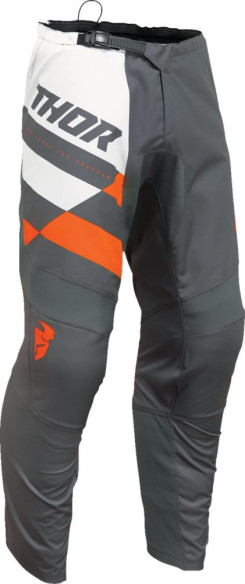 Pantaloni Moto Mx/Enduro Copii Sector Checker Charcoal/Orange 24
