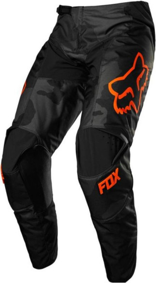 Pantaloni Enduro Copii 180 Trev Black/Camo
