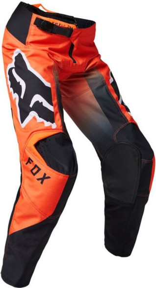 Pantaloni Moto MX/Enduro Copii 180 Leeds Black/Orange Fluo