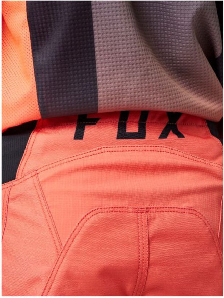 Pantaloni Moto MX/Enduro Copii 180 Leeds Black/Orange Fluo