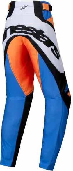 Pantaloni Moto MX/Enduro Copii Racer Youth Melt Blue/Black/Orange/White 24