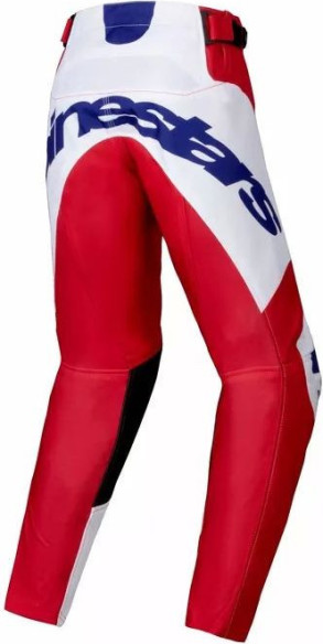 Pantaloni Moto MX/Enduro Copii Racer Youth Veil Red/White 24