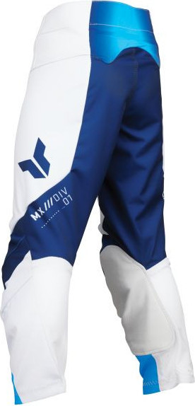 Pantaloni Moto MX/Enduro Copii Launchmode Storm White 25