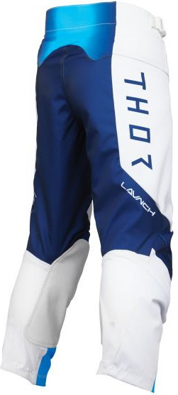 Pantaloni Moto MX/Enduro Copii Launchmode Storm White 25