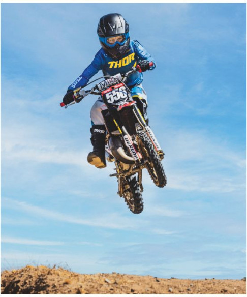 Pantaloni Moto MX/Enduro Copii Sportmode Brave Blue 25