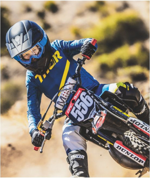 Pantaloni Moto MX/Enduro Copii Sportmode Brave Blue 25