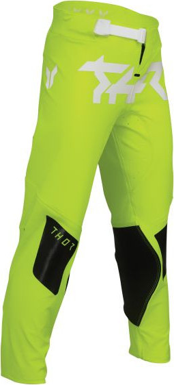 Pantaloni Moto MX/Enduro Copii Sportmode Riot White/Acid 25