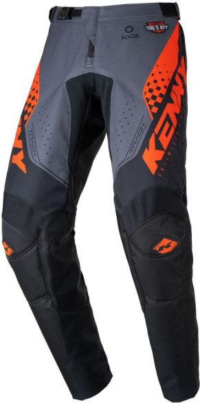 Pantaloni Moto MX/Enduro Copii Track Focus Black/Grey/Orange