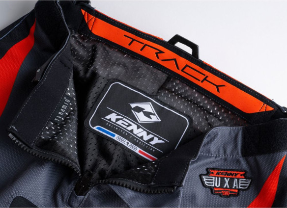 Pantaloni Moto MX/Enduro Copii Track Focus Black/Grey/Orange