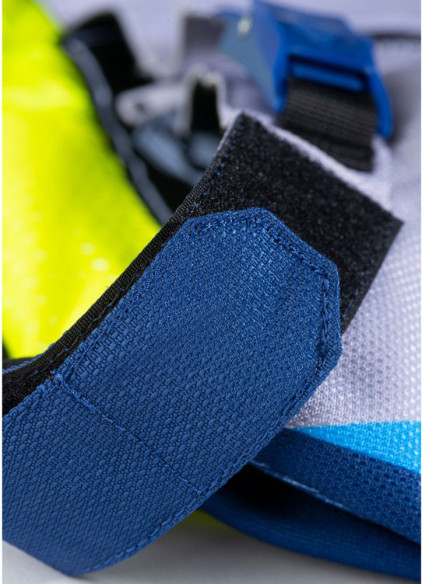 Pantaloni Moto MX/Enduro Copii Track Focus Navy/Grey/Blue/Yellow Fluo