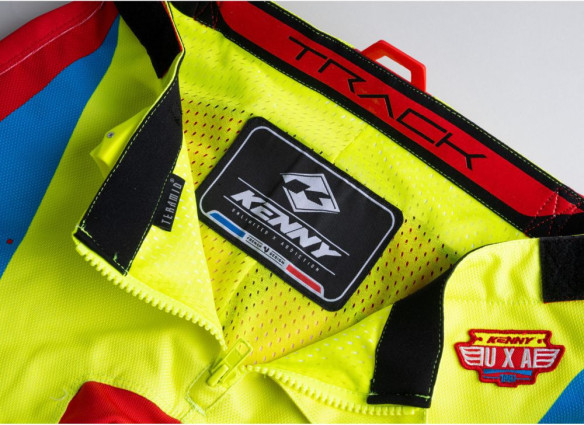 Pantaloni Moto MX/Enduro Copii Track Focus Red/Yellow/Blue/White