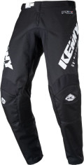 Pantaloni Moto MX/Enduro Copii Track Focus Raw Black/White