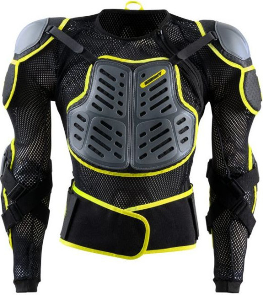 Armura Moto MX Copii Track Safety Negru/Neon Galben