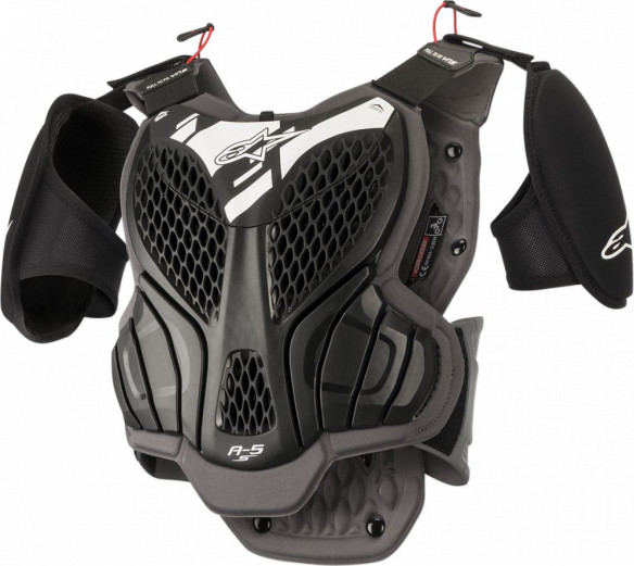 Vesta Protectie Moto Copii Roost Guard A5 Black/White