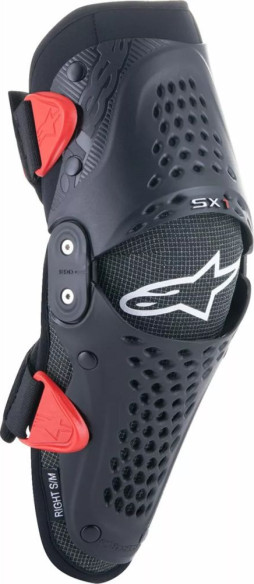 Genunchiere Moto Copii SX1 Black/Red