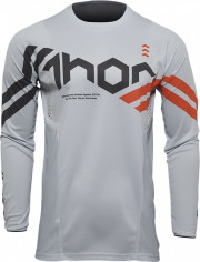 Tricou Enduro Copii Pulse Cube Gray/Orange