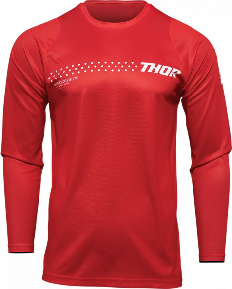 Tricou Enduro Copii Sector Minimal Red