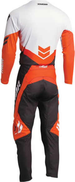Tricou Enduro Copii Sector Birdrock Charcoal/Red Orange