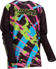 Tricou Enduro Copii Agroid Black Multi