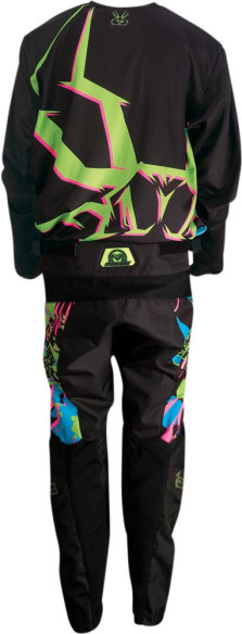 Tricou Enduro Copii Agroid Black Multi