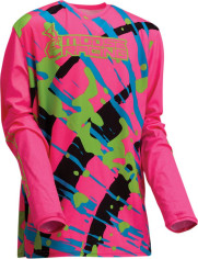 Tricou Enduro Copii Agroid Pink