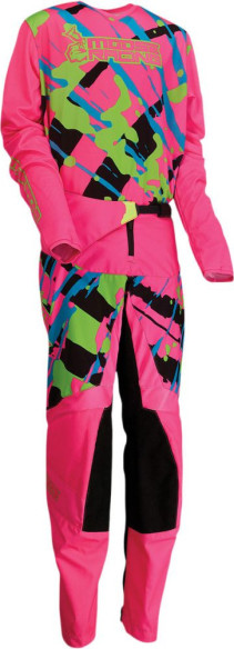 Tricou Enduro Copii Agroid Pink